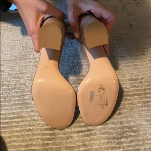 New without tags Gianvito Rossi Brown Block Heel Sandals